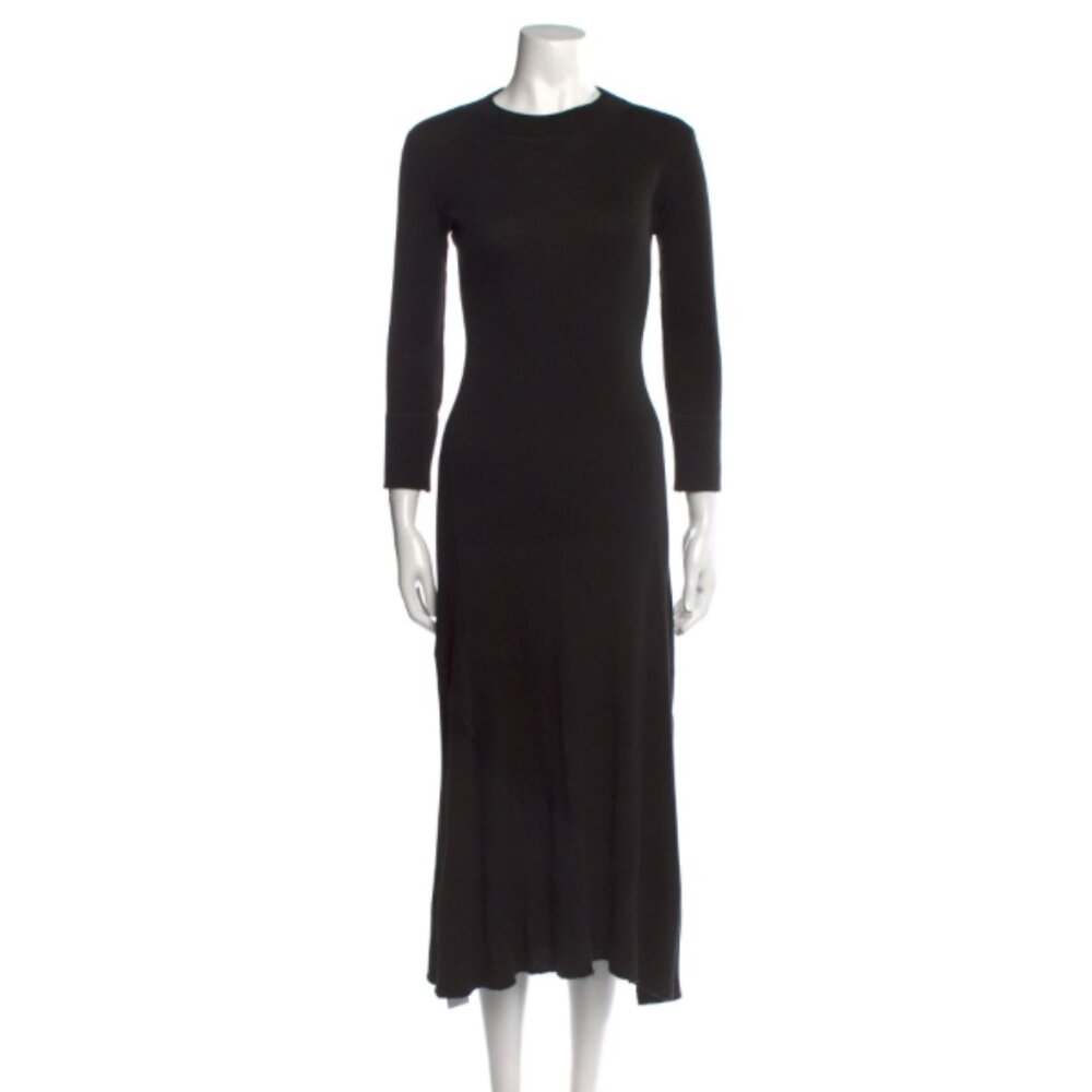 Theory Crew Neck Long Dress Size P